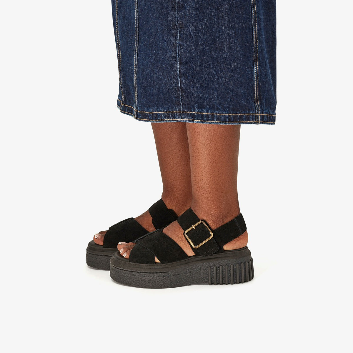 Clarks Latest / Evamar Wish Black Suede