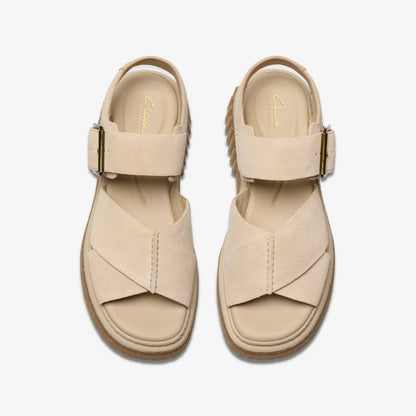 Clarks Signature / Evamar Wish Ecru Suede