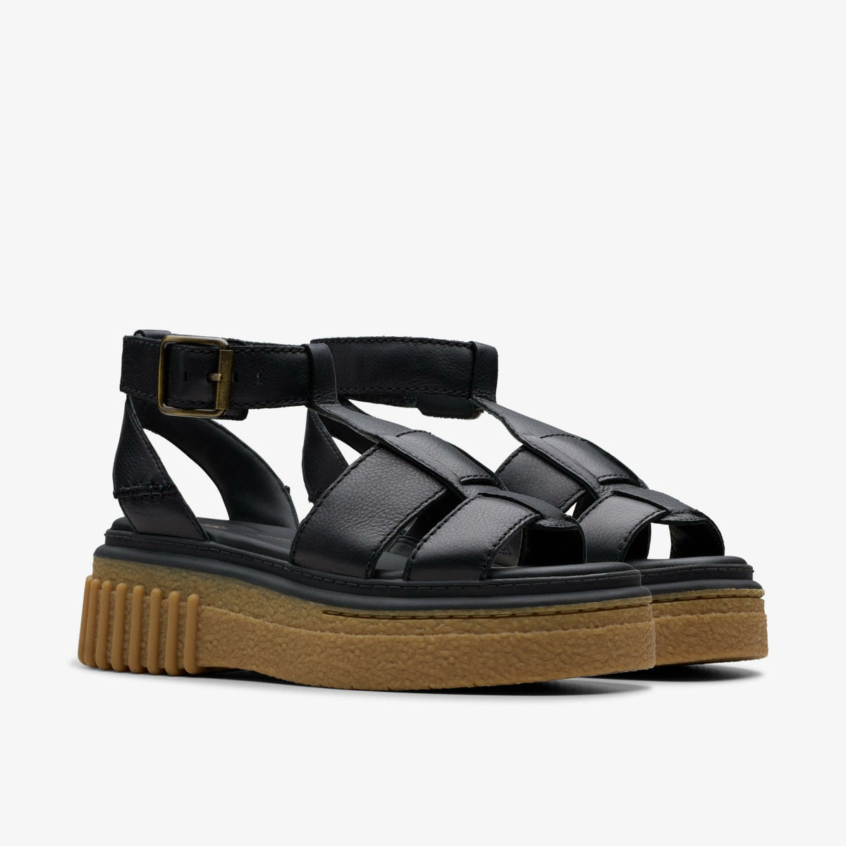Clarks Quality / Evamar Sun Black Leather