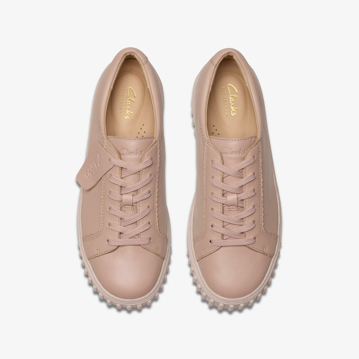 Clarks Great Value / Mayhill Walk Light Pink Leather
