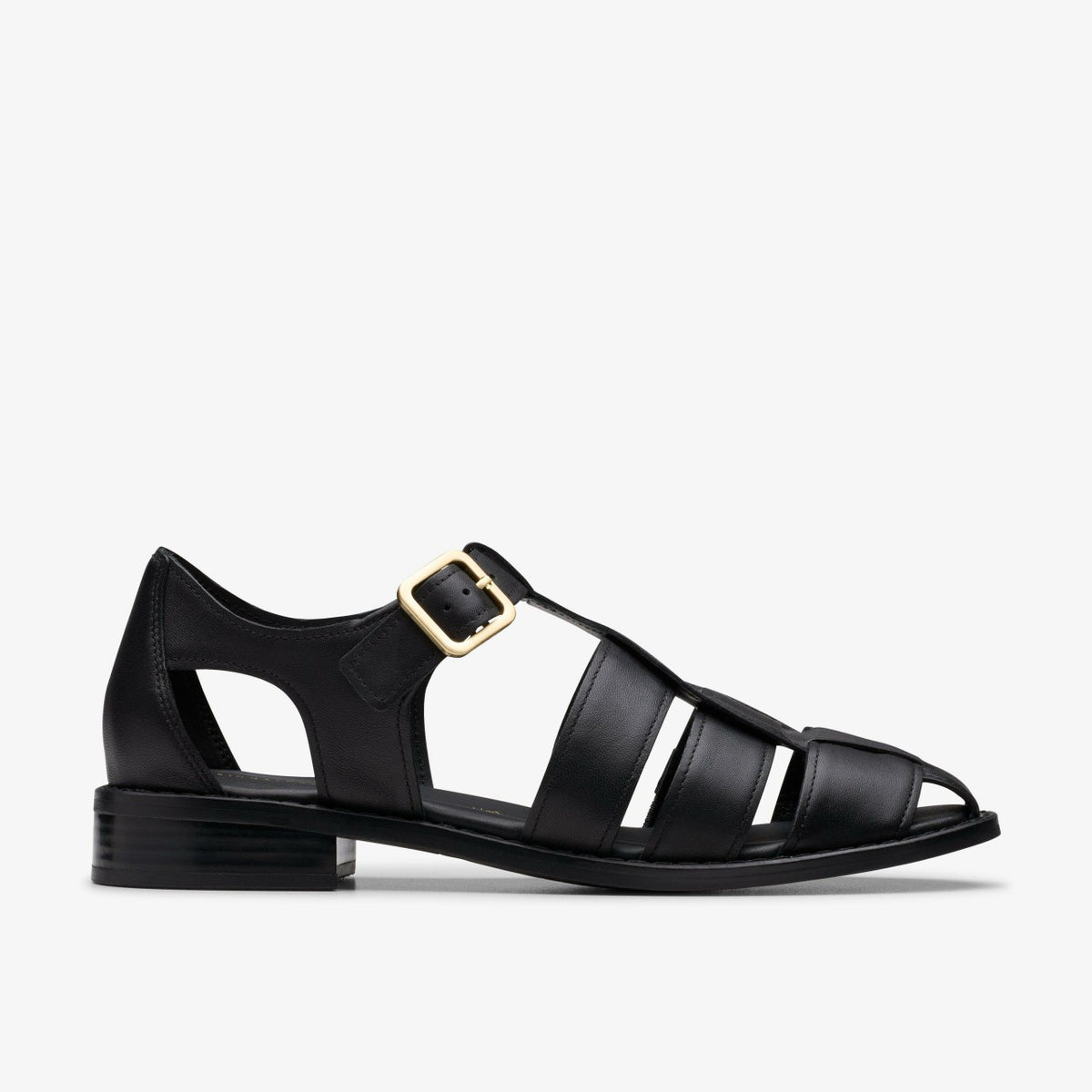 Clarks Popular / Hana Sun Black Leather