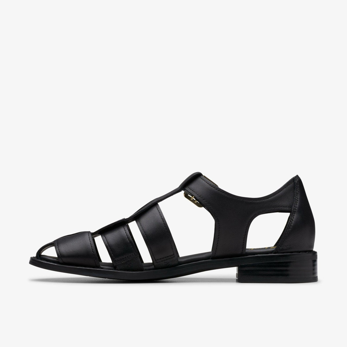 Clarks Popular / Hana Sun Black Leather