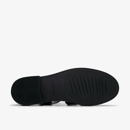 Clarks Popular / Hana Sun Black Leather