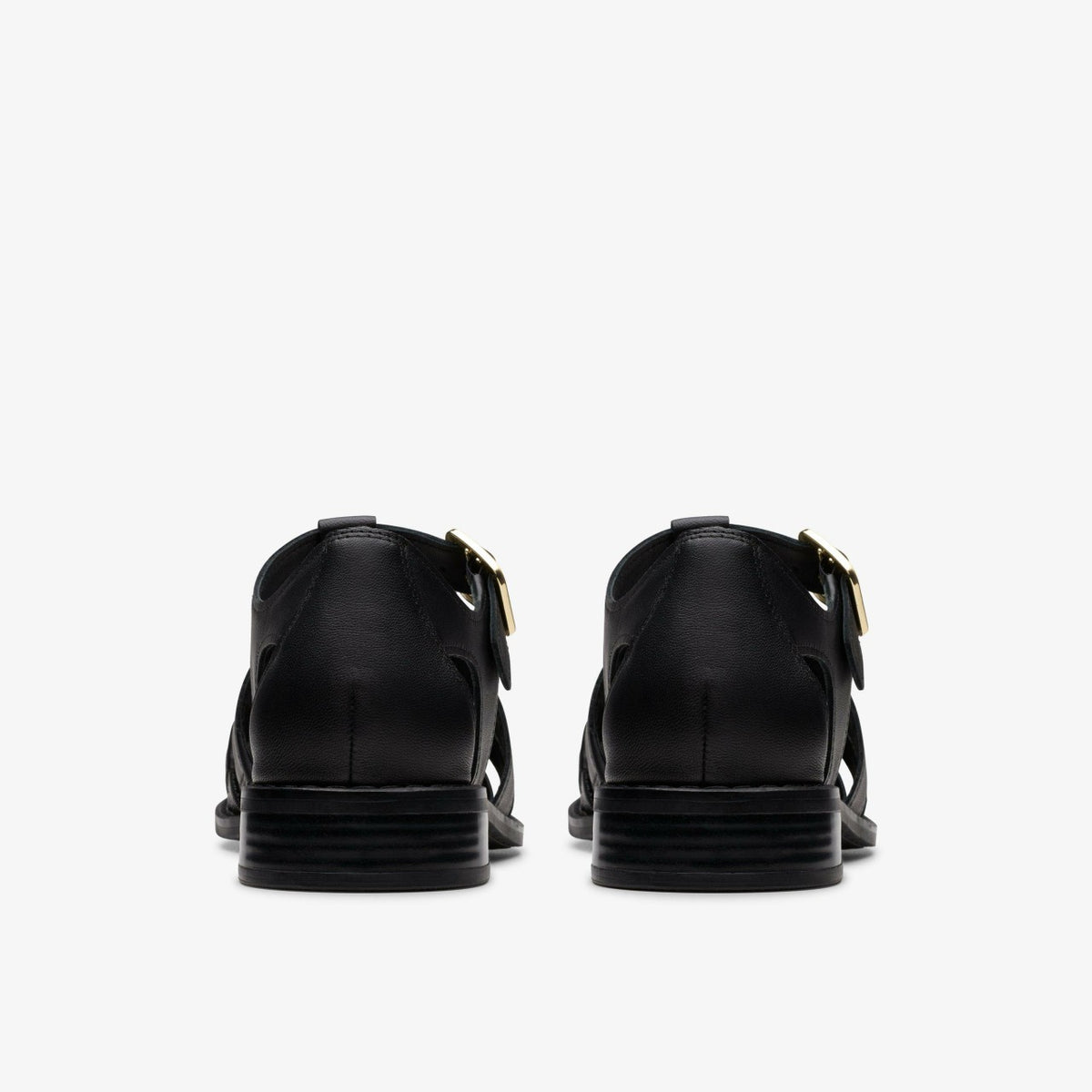 Clarks Popular / Hana Sun Black Leather