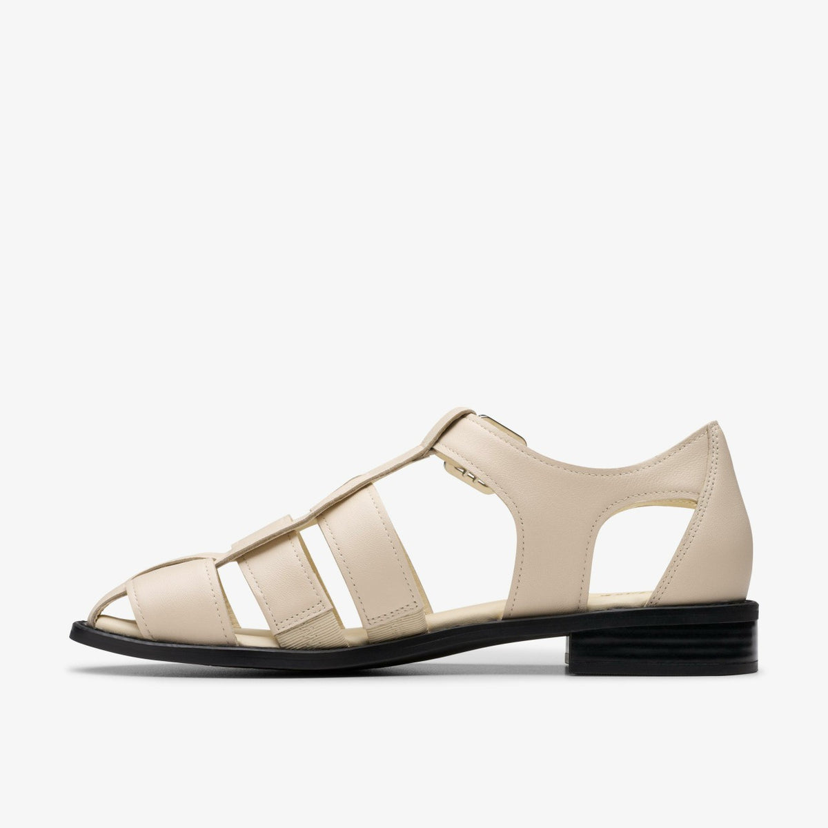 Clarks Great Value / Hana Sun Off White Leather