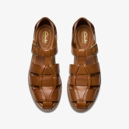 Clarks Best Seller / Hana Sun Tan Leather