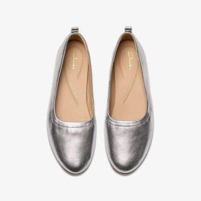 Clarks Smart Buy / Fawna Soft Silver Metallic
