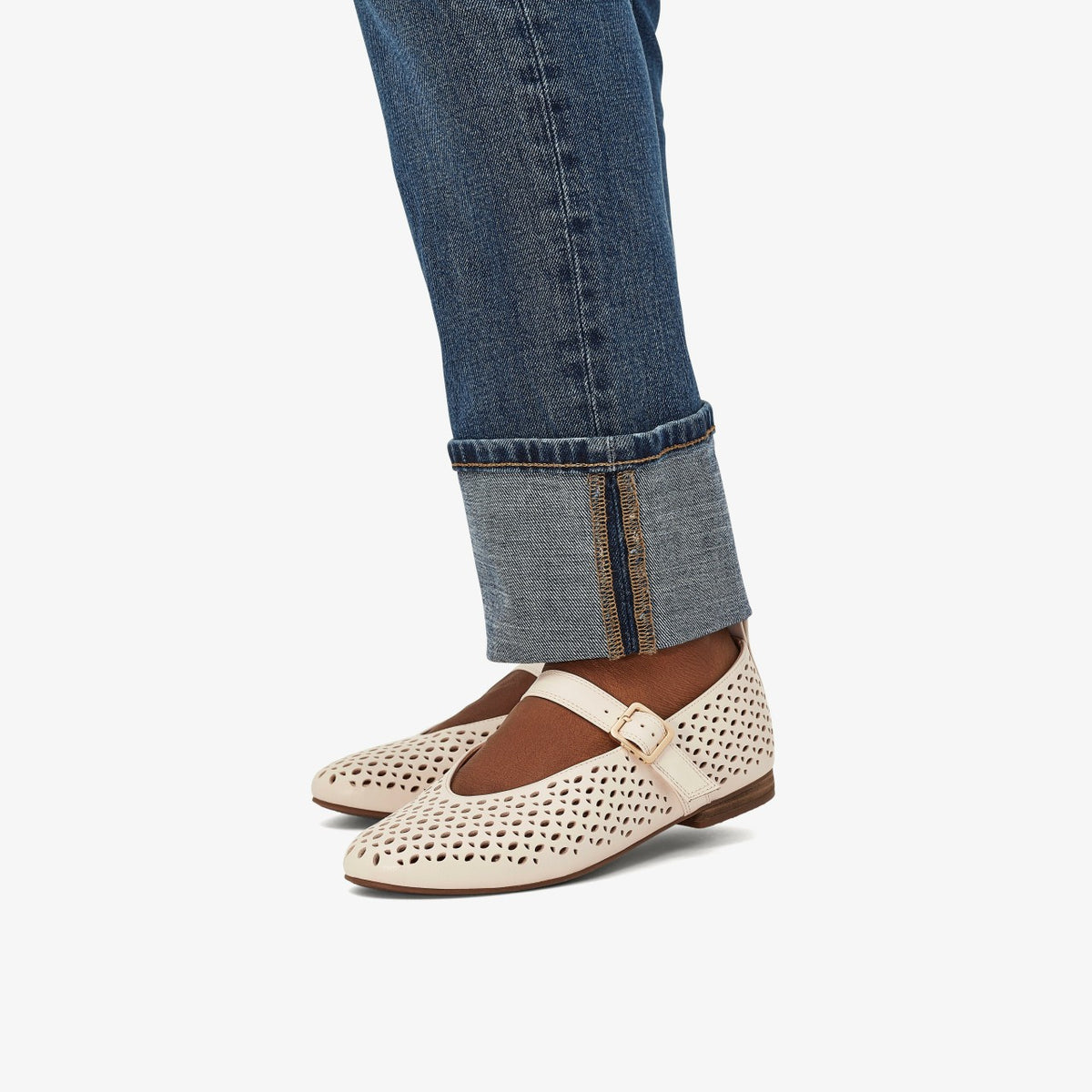 Clarks Hot Sale / Fawna Jane Cream Leather