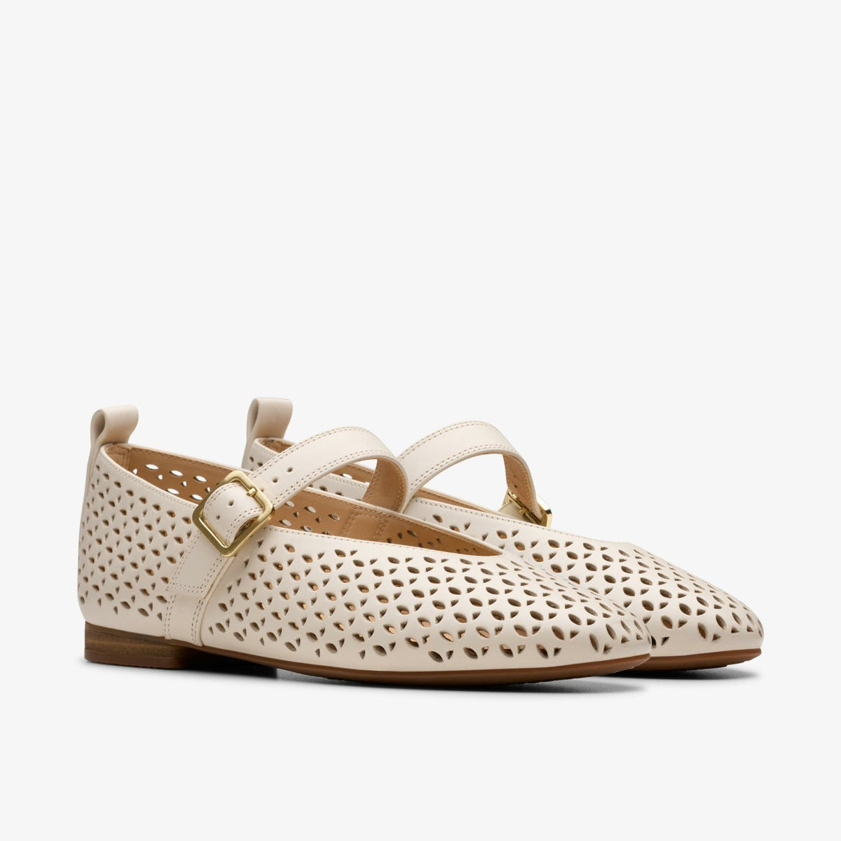 Clarks Hot Sale / Fawna Jane Cream Leather