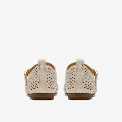 Clarks Hot Sale / Fawna Jane Cream Leather
