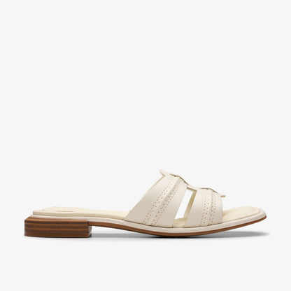 Clarks Customer Favorite / Ariany Mule Cream Leather