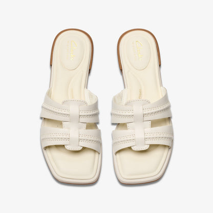 Clarks Customer Favorite / Ariany Mule Cream Leather