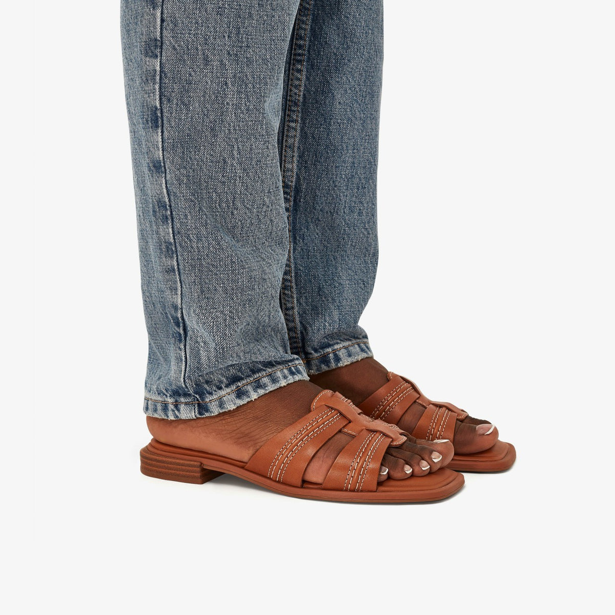 Clarks Trusted / Ariany Mule Tan Leather