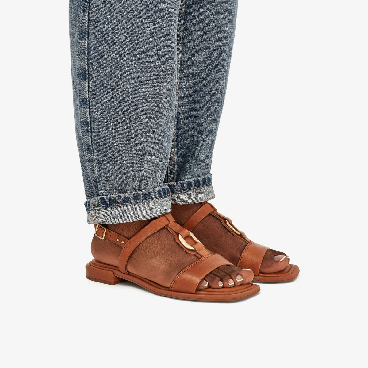 Clarks Quality / Ariany Sling Tan Leather