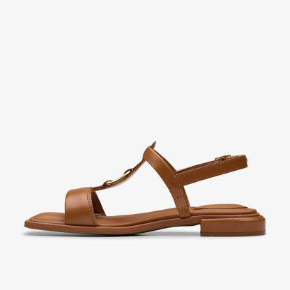 Clarks Quality / Ariany Sling Tan Leather