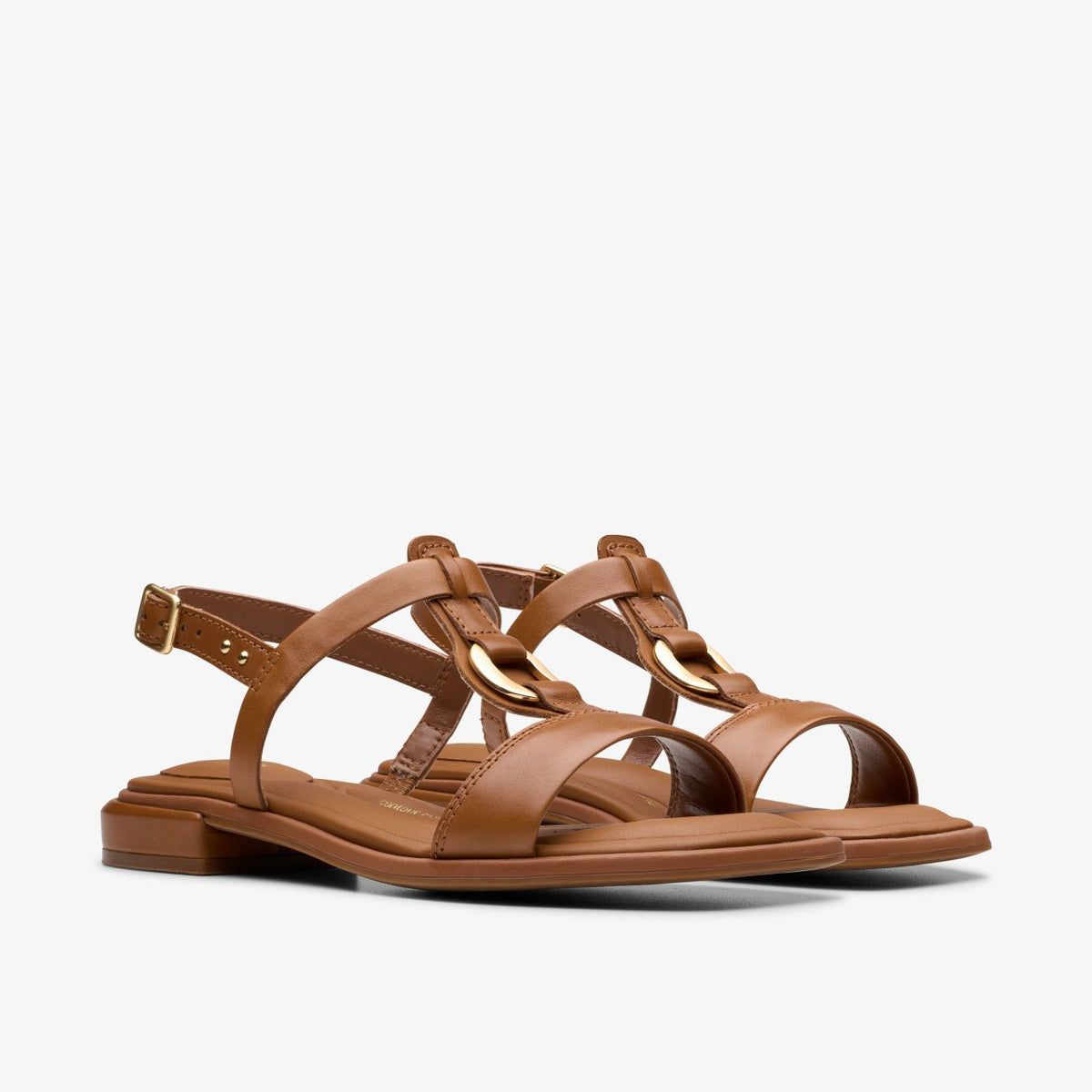 Clarks Quality / Ariany Sling Tan Leather
