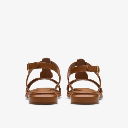 Clarks Quality / Ariany Sling Tan Leather