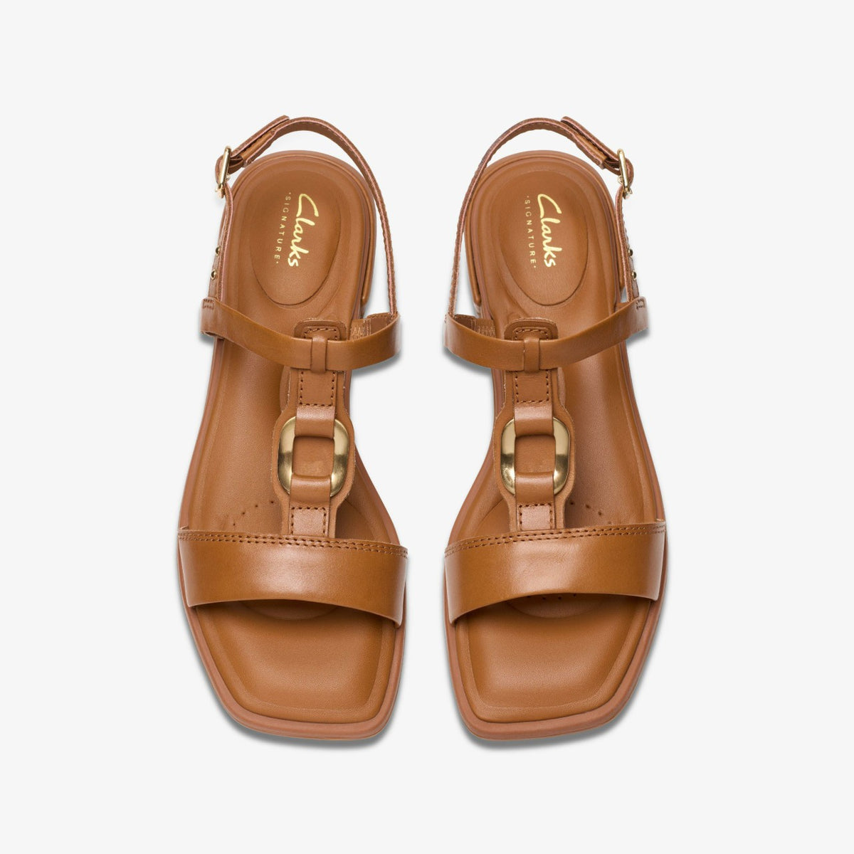 Clarks Quality / Ariany Sling Tan Leather