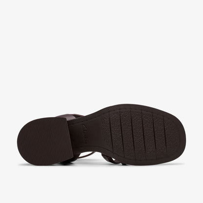 Clarks New / Morwyn Strap Wine Leather