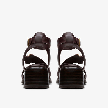 Clarks New / Morwyn Strap Wine Leather
