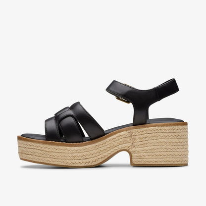 Clarks Deals / Coledale Strap Black Leather