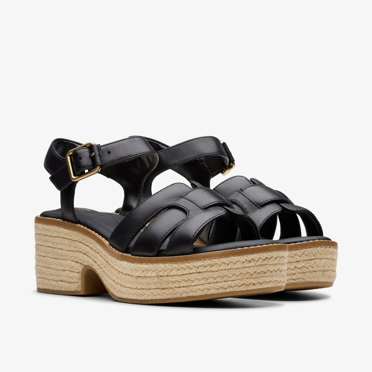 Clarks Deals / Coledale Strap Black Leather