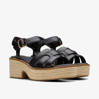 Clarks Deals / Coledale Strap Black Leather