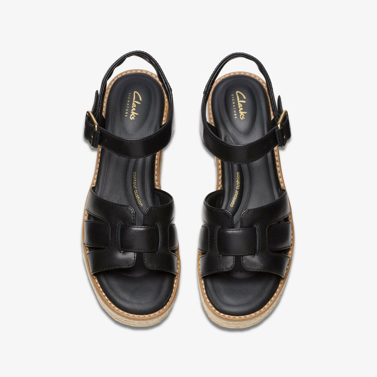 Clarks Deals / Coledale Strap Black Leather