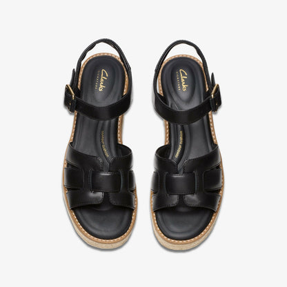 Clarks Deals / Coledale Strap Black Leather