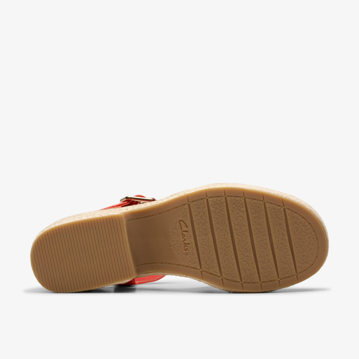 Clarks Classic / Coledale Strap Bright Red Leather
