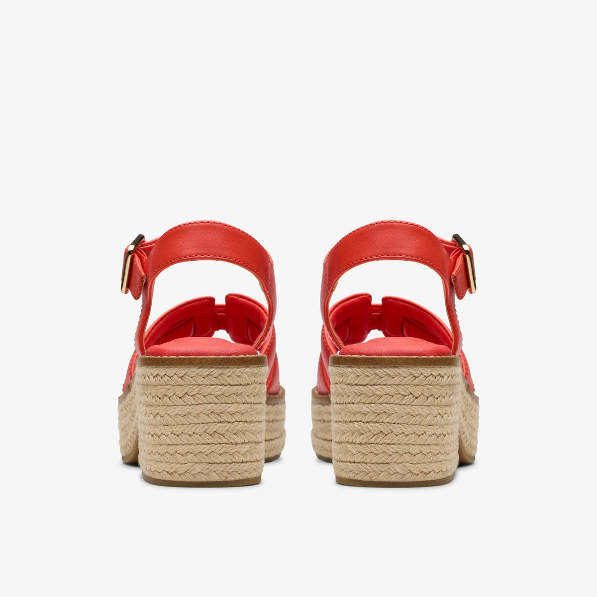 Clarks Classic / Coledale Strap Bright Red Leather