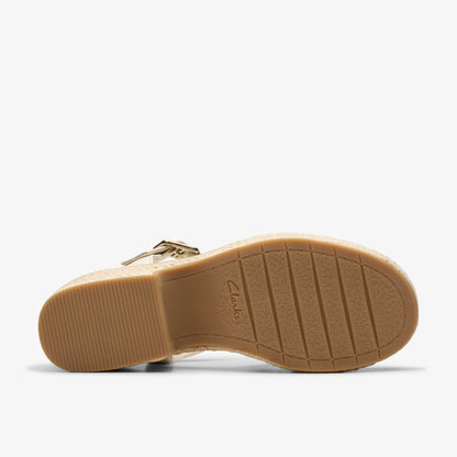 Clarks Trusted / Coledale Strap Cream Leather