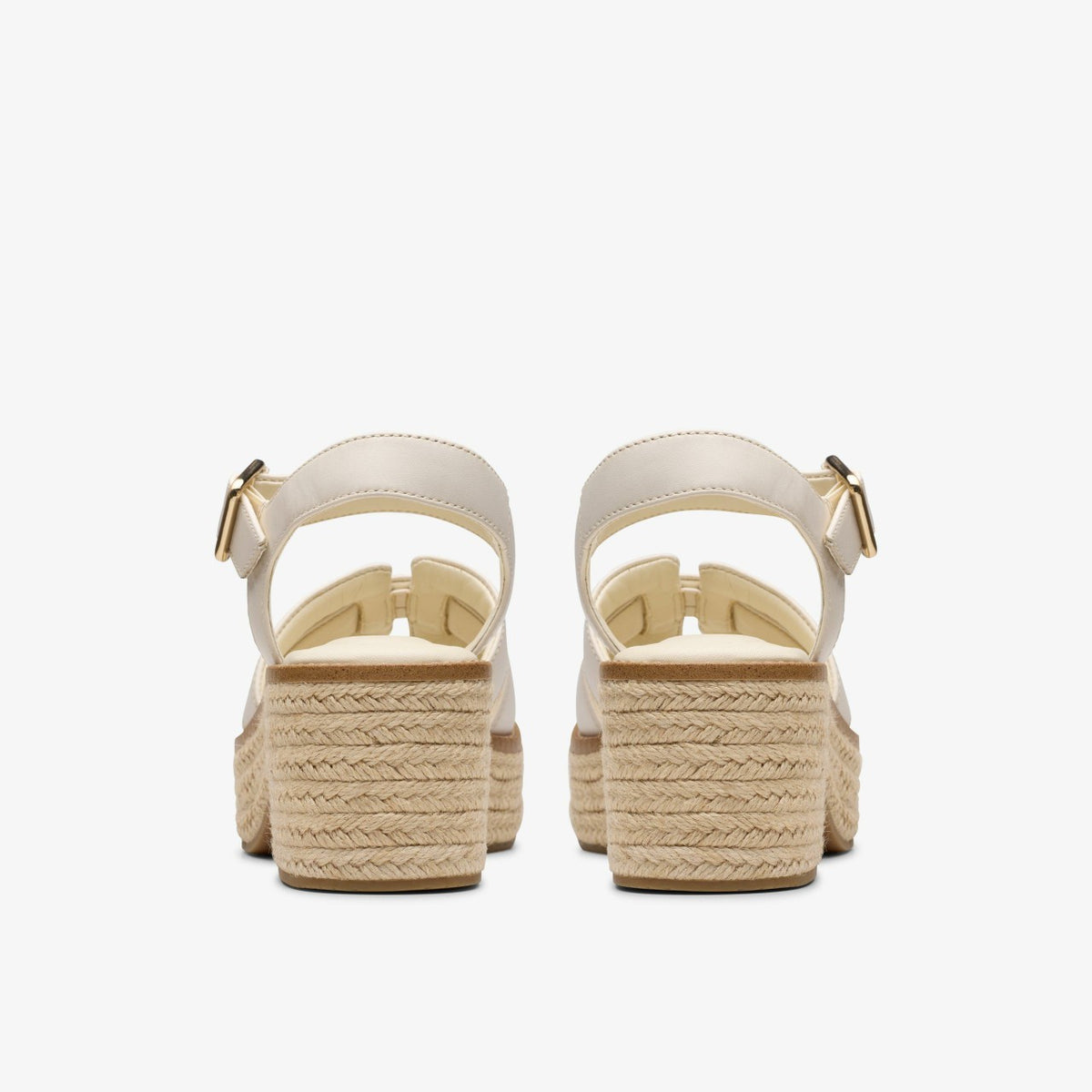 Clarks Trusted / Coledale Strap Cream Leather