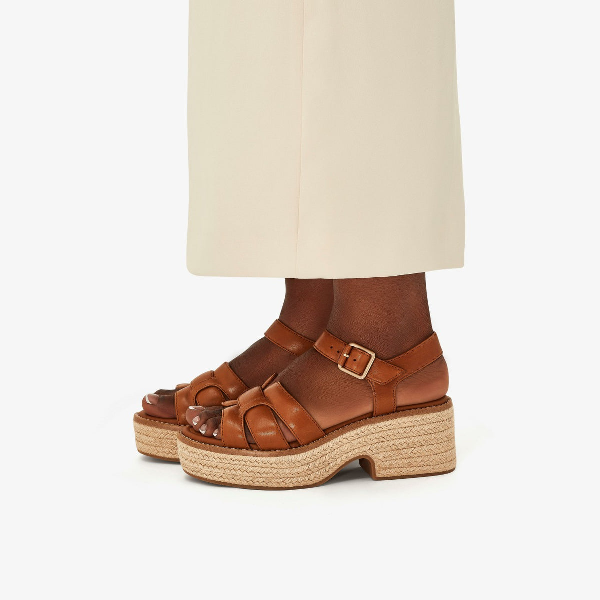 Clarks Everyday / Coledale Strap Tan Leather