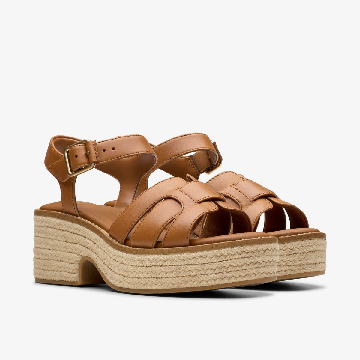 Clarks Everyday / Coledale Strap Tan Leather