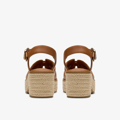 Clarks Everyday / Coledale Strap Tan Leather