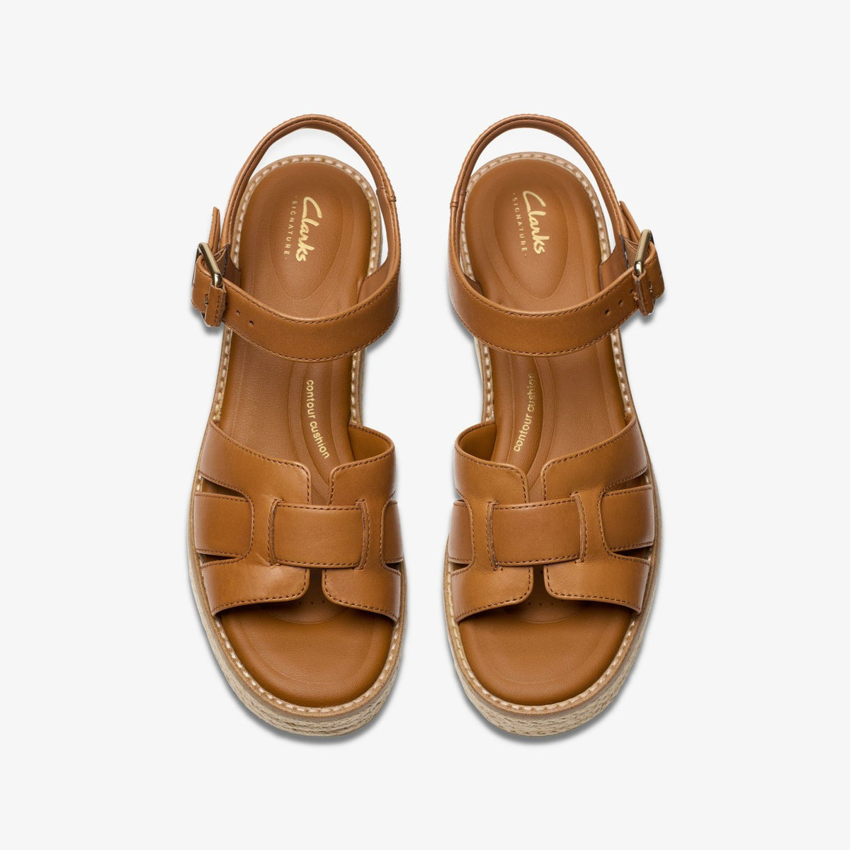 Clarks Everyday / Coledale Strap Tan Leather