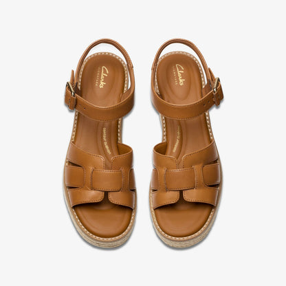 Clarks Everyday / Coledale Strap Tan Leather