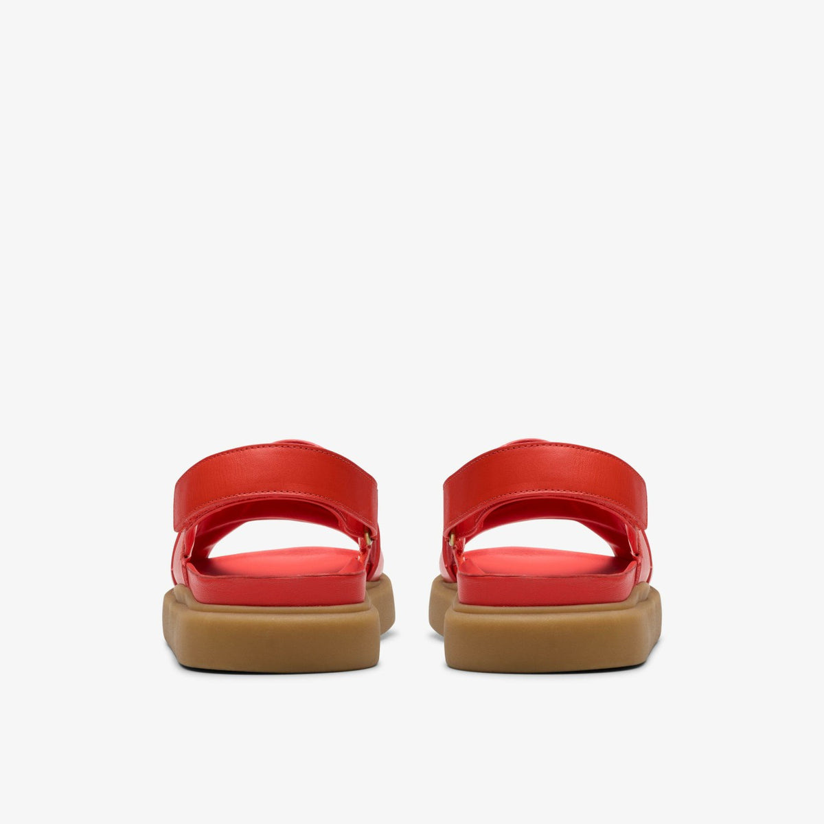 Clarks Featured / Aristella Sun Bright Red Leather