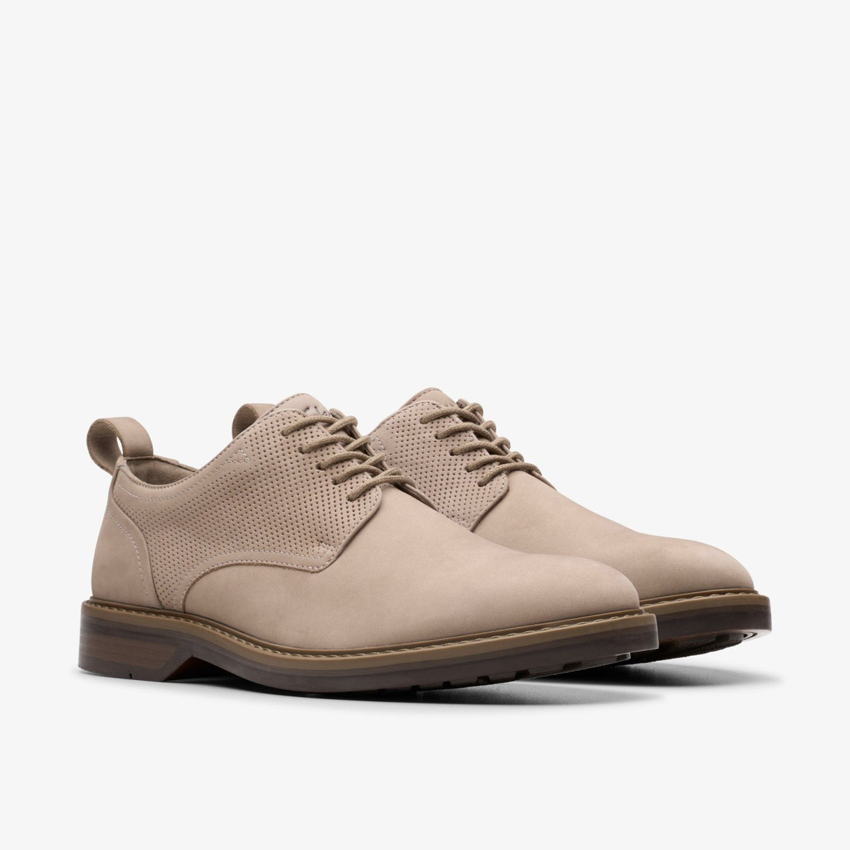 Clarks Quality / Aldwin Lace Grey Nubuck