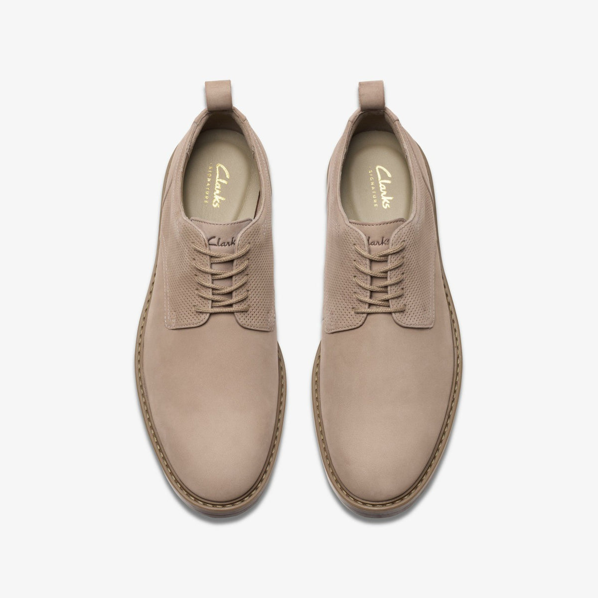 Clarks Quality / Aldwin Lace Grey Nubuck