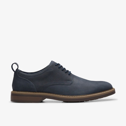 Clarks Latest / Aldwin Lace Navy Nubuck
