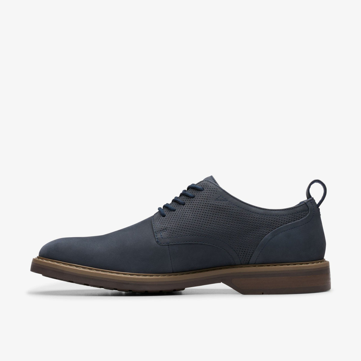Clarks Latest / Aldwin Lace Navy Nubuck