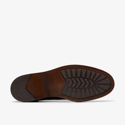 Clarks Latest / Aldwin Lace Navy Nubuck