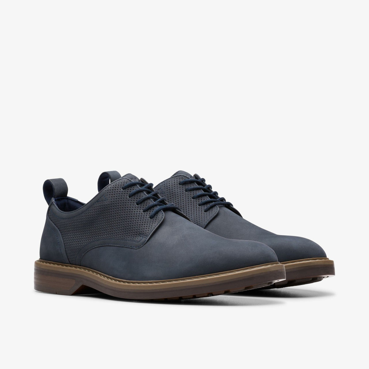 Clarks Latest / Aldwin Lace Navy Nubuck