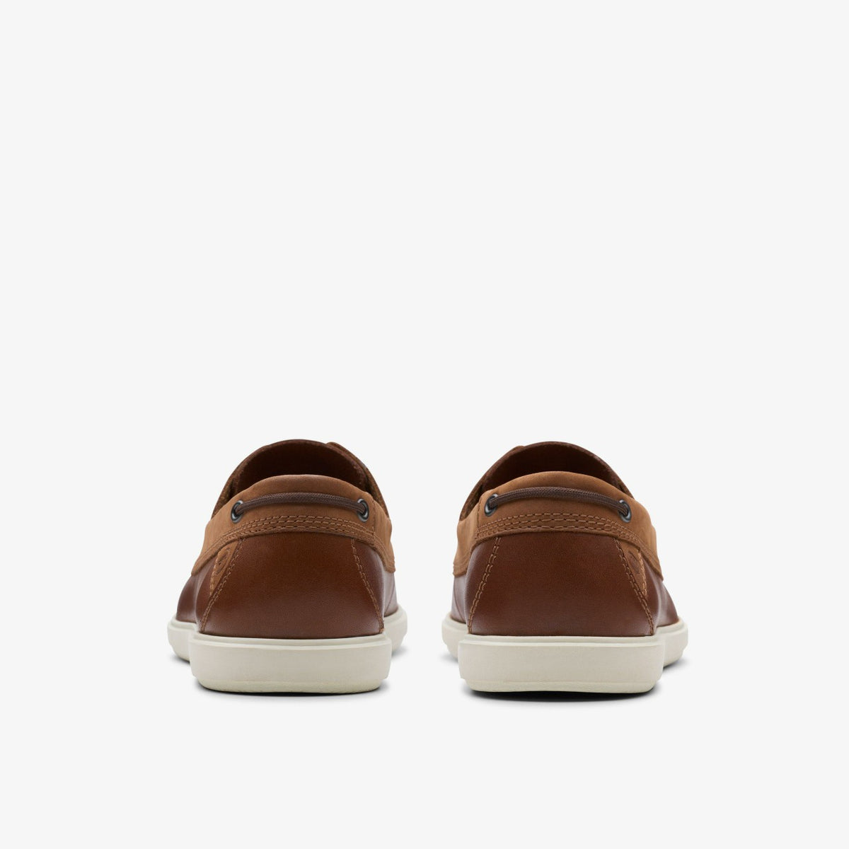 Clarks Recommended / Bratton Boat Dark Tan Leather