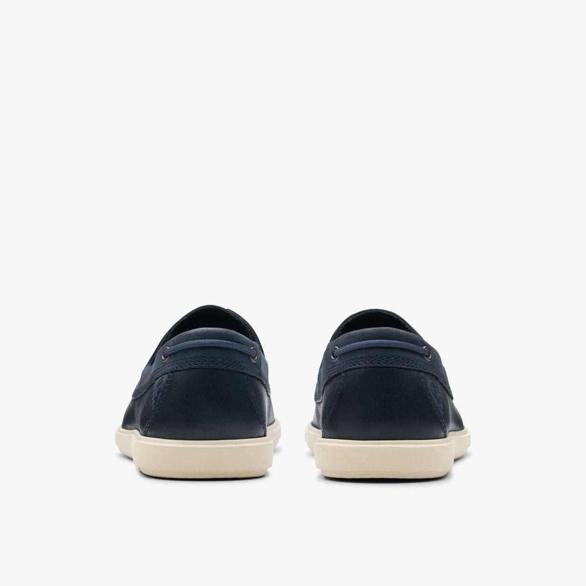 Clarks Sale / Bratton Boat Navy Leather