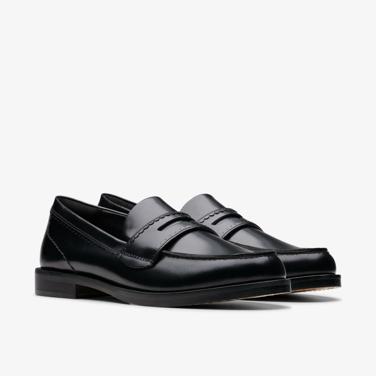 Clarks Essential / Straven Edge Black Leather