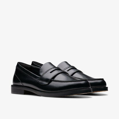 Clarks Essential / Straven Edge Black Leather