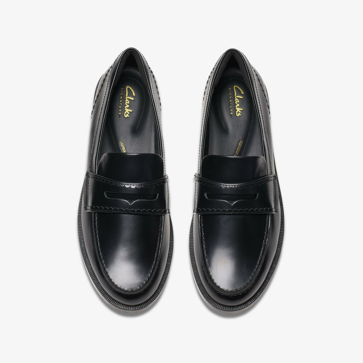 Clarks Essential / Straven Edge Black Leather